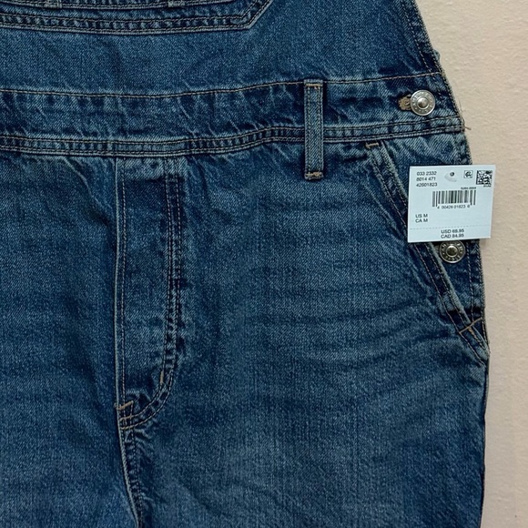 American Eagle Baggy Denim Short Overall - Picture 6 of 8